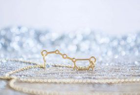 Osa Mayor Colgante constelación Colgante Osa Mayor Constelación de Fauna y Flora joyas inspiradas en la naturaleza