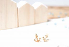 pendientes-ancla-mediterraneos-mar-fauna-y-flora Pendientes ancla Cape Cod de Fauna y Flora joyería hecha a mano