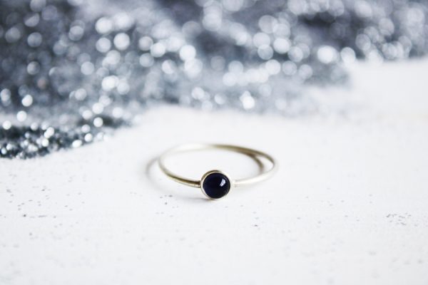 Anillo de plata y Iolita de Fauna y Flora joyas