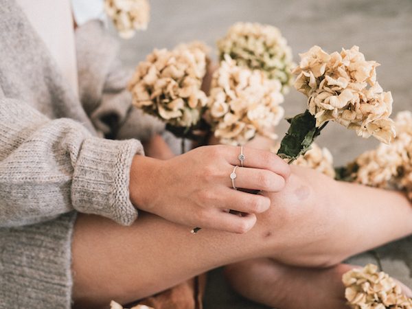 Fauna y Flora anillos de plata y piedras naturales hechos a mano