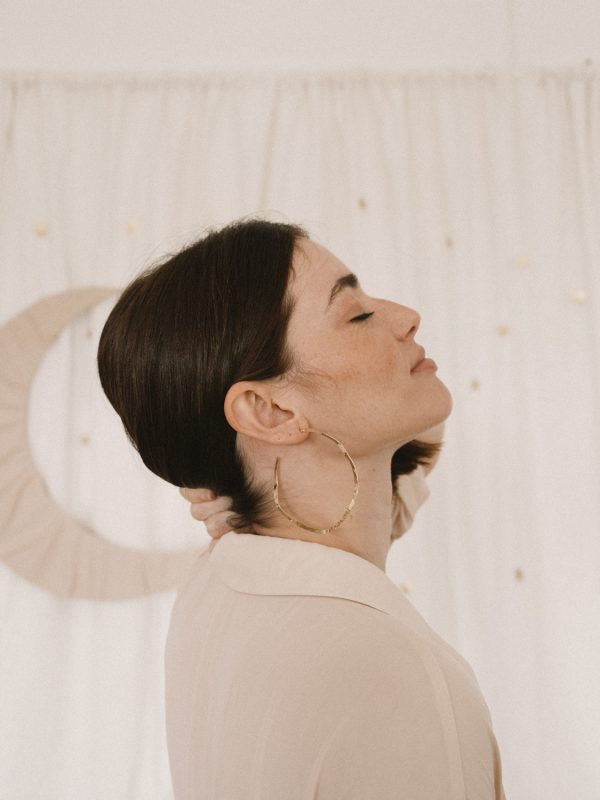 Pendientes aros grandes Fauna y Flora Andromeda