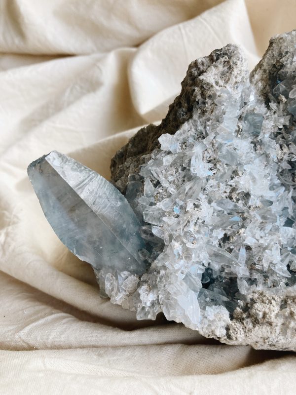 Geoda Celestina minerales