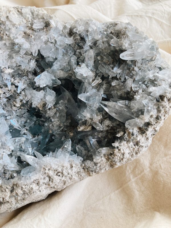 Geoda Celestina minerales