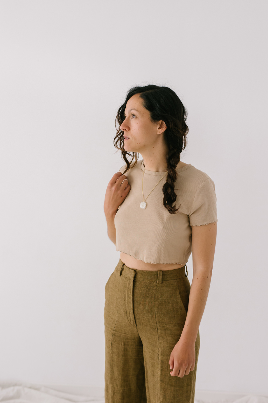 Colgante Crisantemo Cuarzo Solar de Fauna y Flora