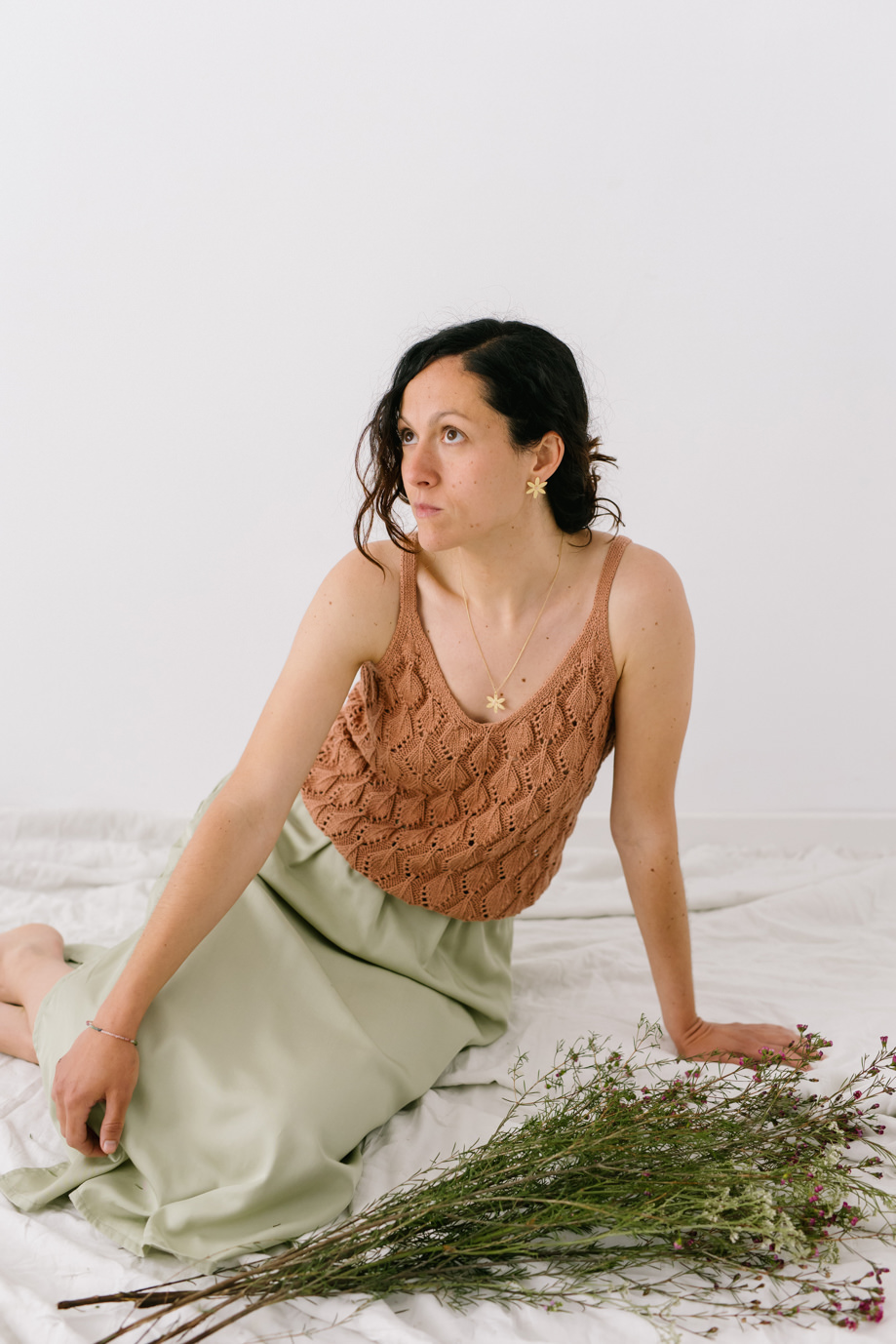 Joyas artesanales sostenibles flor Roseta de Fauna y Flora Joyas artesanales sostenibles flor Roseta de Fauna y Flora