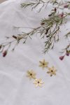 Pendientes Lily flores y piedras Fauna y Flora Lily amatista