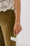 Pulsera flor dorada Fauna y Flora