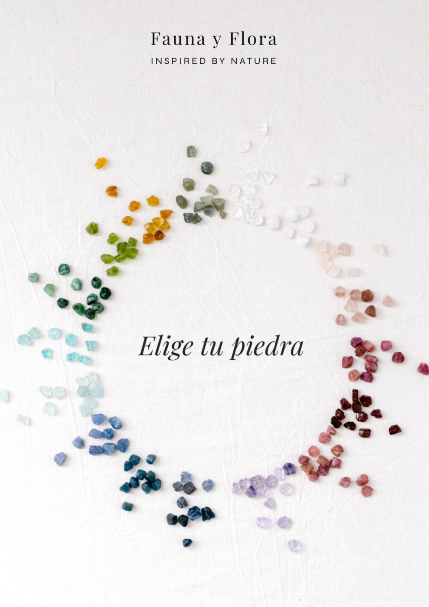 Fauna y Flora joyas con piedras naturales