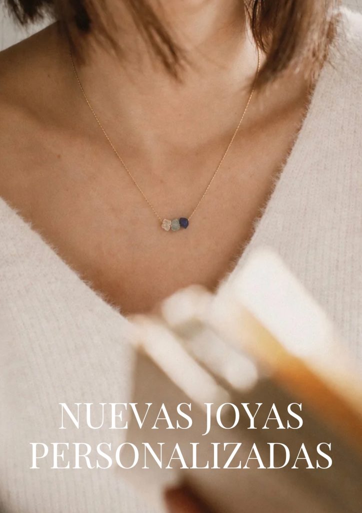 Nuevas joyas personalizadas piedras naturales
