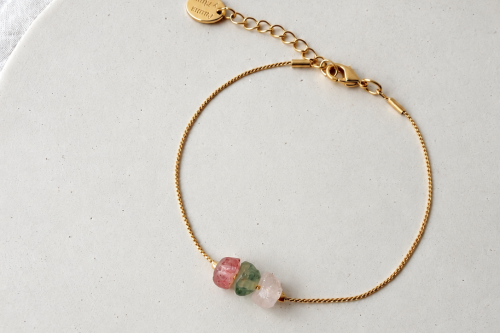 Pulsera personalizada Amuleto con piedras naturales Fauna y Flora 3
