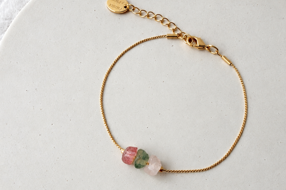Pulsera personalizada Amuleto con piedras naturales Fauna y Flora 3